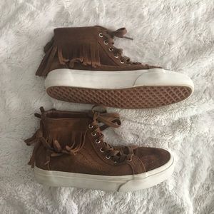 Vans with fringe